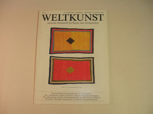Weltkunst aktuelle zeitschrift - weltkunst,