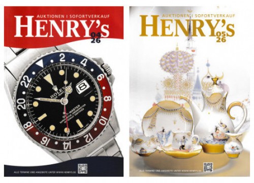 Henry auktions kataloge - henry´s, auktions-kataloge