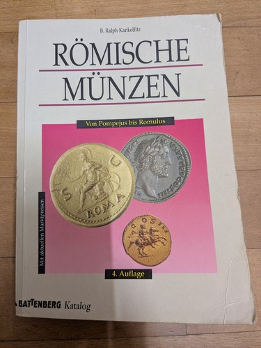 Römische münzen von - römische, pompejus