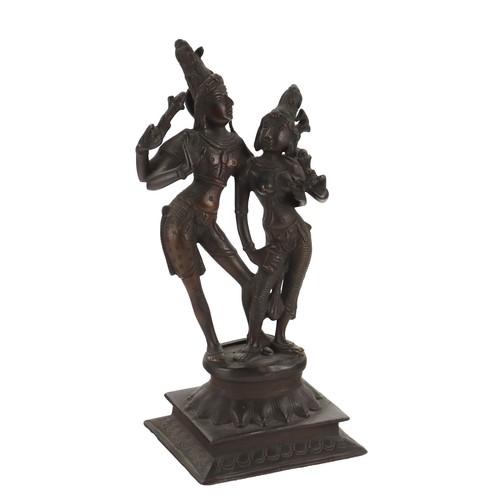 Krishna mit gopi skulptur - mit,
