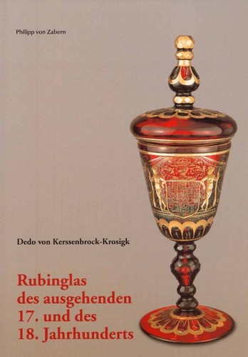 Rubinglas des ausgehenden - , 17