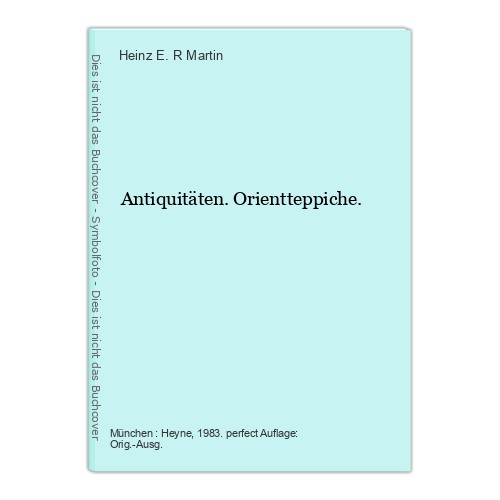 Antiquitäten orientteppiche - antiquitäten.,