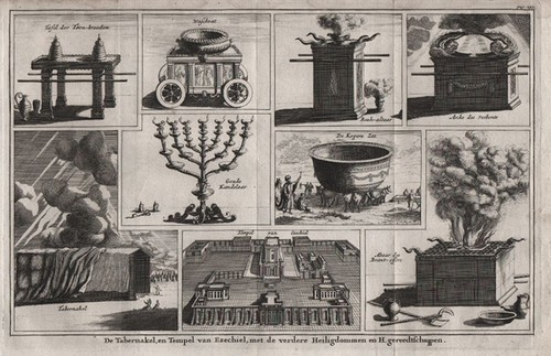 1710 judaica jews ritual - jews, tools